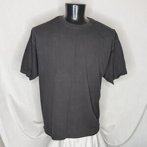 Hanes Men's Short Sleeve Premium T-shirt for Men Black XXL